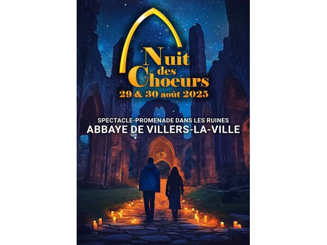 Photo Nuit des Chœurs 2025 29 et 30 Août 2025 Le spectacle-promenade image 1/6