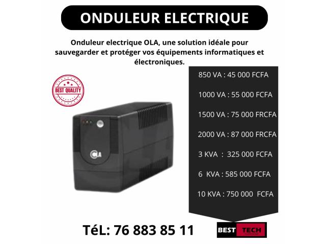 Photo ONDULEURS ELECTRIQUES DE MARQUE OLA EN VENTE image 1/1