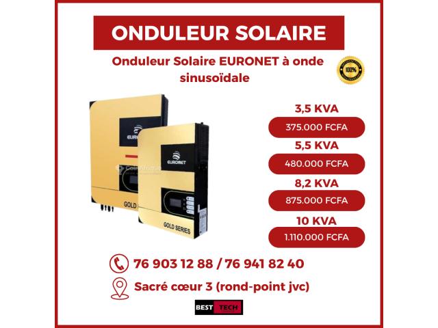 ONDULEURS SOLAIRE DE MARQUE EURONET A VENDRE