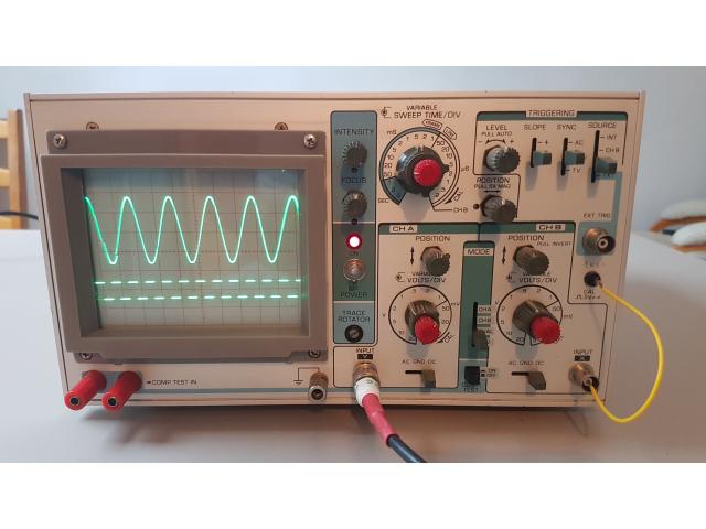 oscilloscope analogique ARON BS-601  2X 20 Mhz