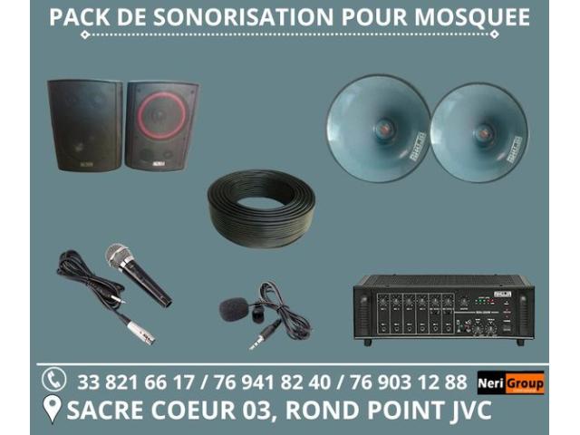 PACK COMPLET DE SONORISATION POUR MOSQUEE A BON PRIX
