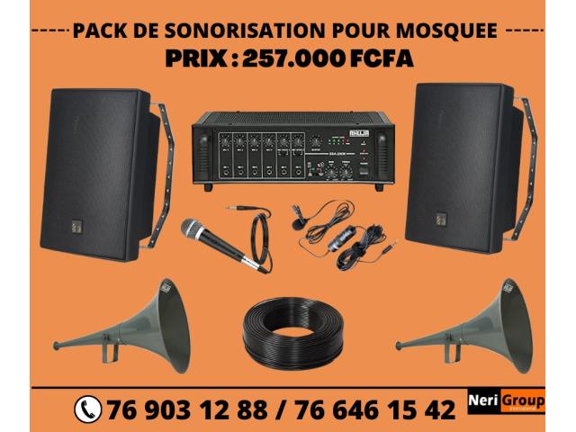 PACK COMPLET DE SONORISATION POUR MOSQUEE AU SENEGAL  ✨