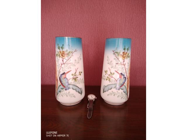 Paire de vases Porcelaine