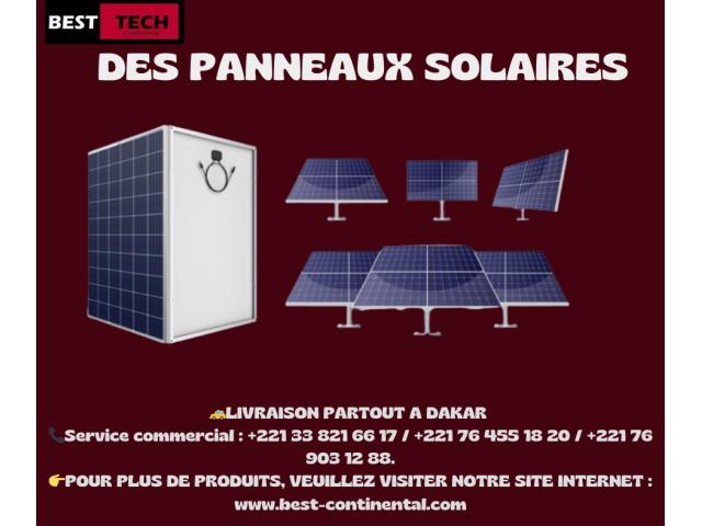 PANNEAU SOLAIRE A VENDRE AU SENEGAL