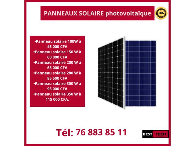 PANNEAUX SOLAIRE A VENDRE AU SENEGAL .