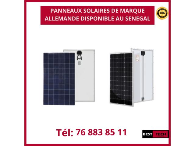 PANNEAUX SOLAIRES DE MARQUE ALLEMANDE DISPONIBLE AU SENEGAL