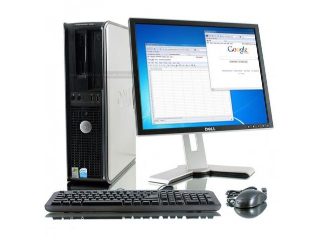 Photo Pc complet Dell avec écran clavier et souris image 1/1