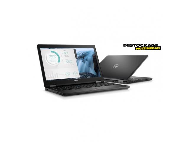 PC portable Dell Latitude 5580 Core i7 7820HQ 2,9 GHz Win 10 Pro 64 bits 16 Go de RAM 256 Go SSD 15,