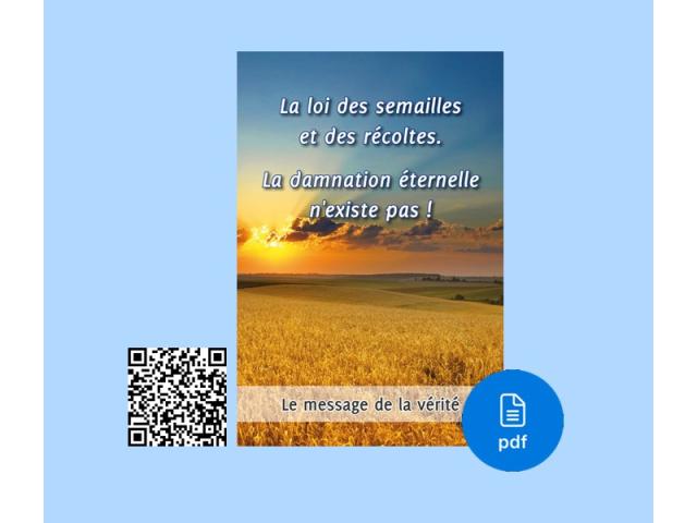 PDF La loi des semailles et des récoltes. La damnation éternelle n'existe pas!