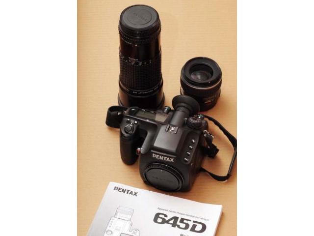 Pentax 645D + Pentax 55mm + 300mm