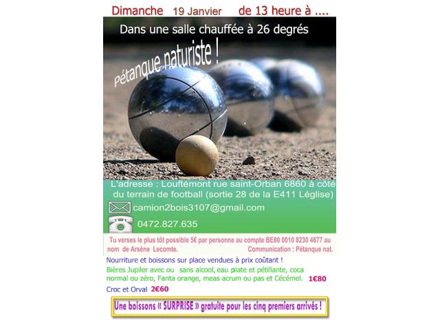 Pétanque naturiste