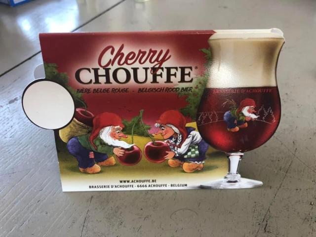 Photo Petit tableau publicitaire Cherry Chouffe image 1/3
