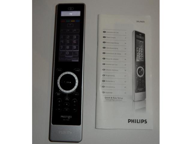 Philips Prestigo SRU9600 Télécommande universelle infrarouge comme neuf