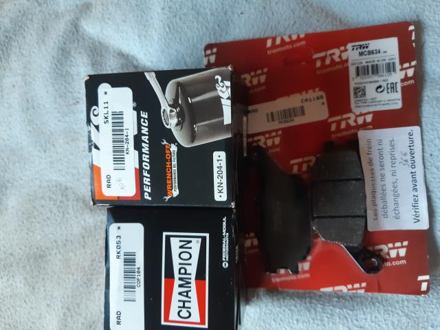 Pices entretien neuves Yam fz6, fazer, 600, 1000