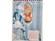 Annonce PIN-UP Calendar 1957 with envelope Ted WITHERS  “Artist’s Sketch Pad”.