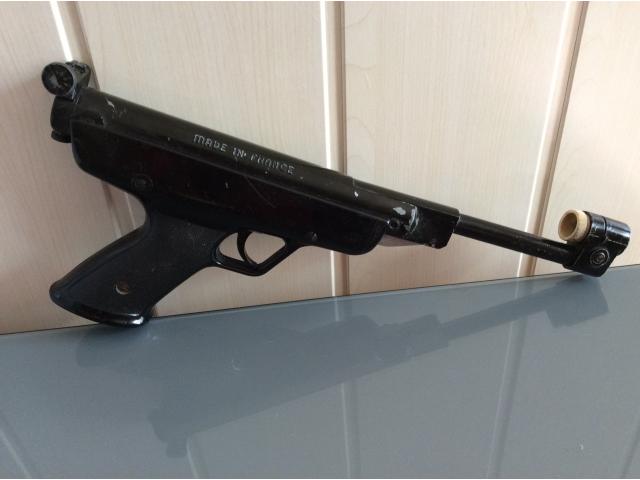 pistolet de tir air comprimée  cal 45  made in france