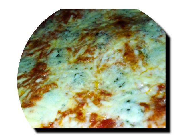 Pizza fromage.