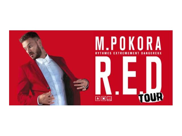 Place concert M. Pokora/Red Tour
