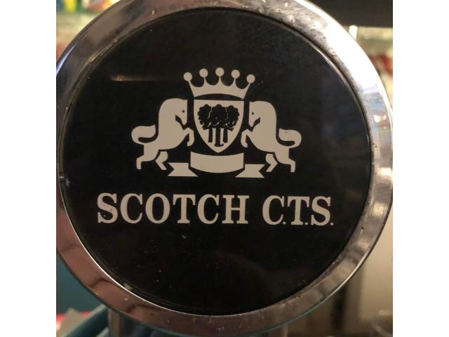Plaque de marque de bière pression Scotch CRS