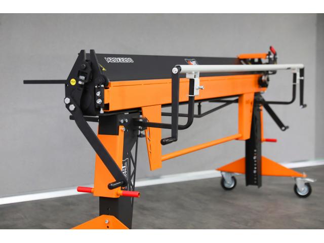 Plieuse de tôle OLMET M20X2200 avec cisaille rotative+boudineuse 2m+finisseur de joint+roues de tran