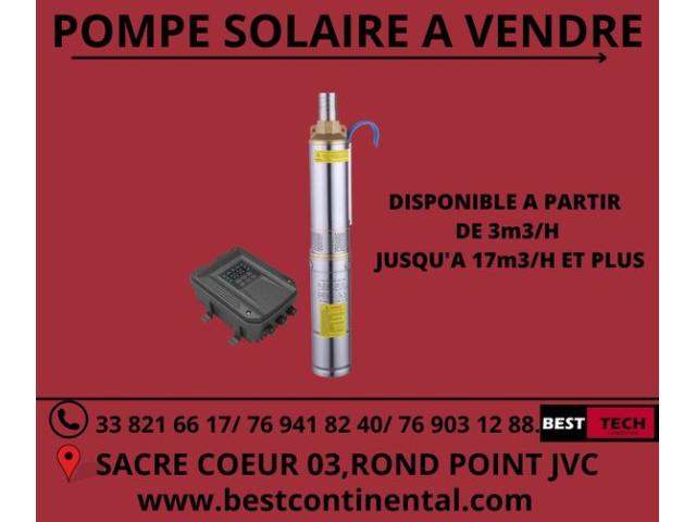 POMPE SOLAIRES A VENDRE AU SENEGAL