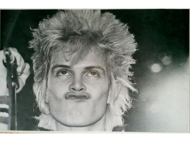 poster collector Billy Idol 70 s