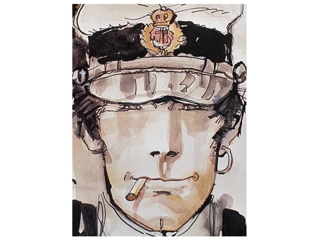 Photo Poster Corto Maltese ~ Hugo Pratt ~ 70 x 50 cm image 1/6