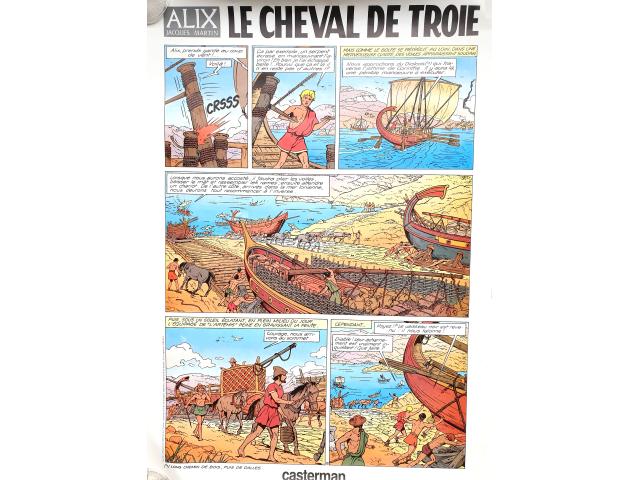 Photo Poster XL ❖ Alix - Le Cheval de Troie -  Jacques Martin image 1/5
