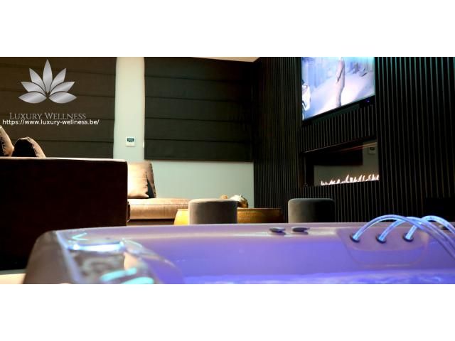PROMO - Luxury Wellness spa privé chambre sauna et jacuzzi