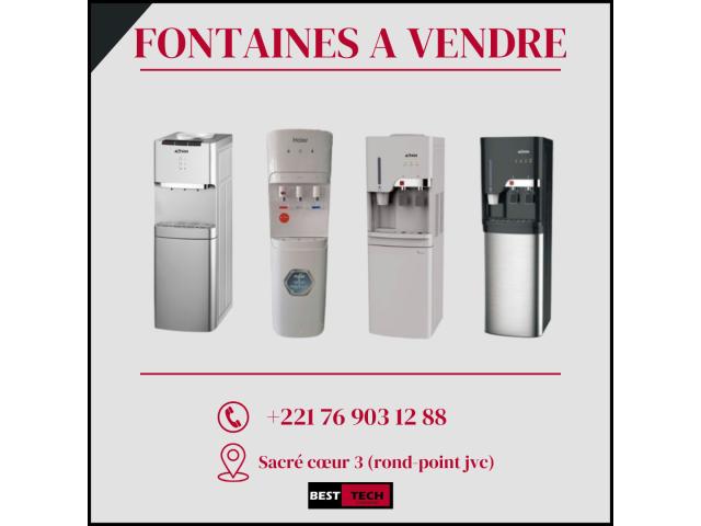 PROMOTION SUR NOS FONTAINES DOMESTIQUES & INDUSTRIELLES