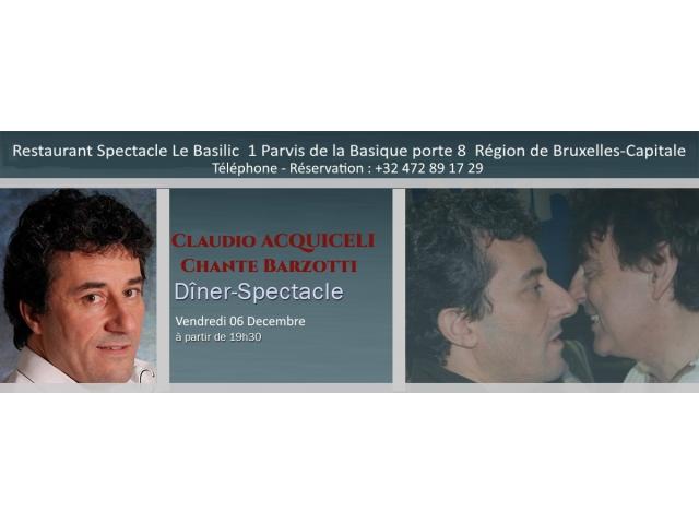 Proposition de Sosies Claudio Acquiceli pour soirées Italienne