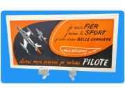Annonce Pub ~ moi aussi je serai pilote (armée air) Fr & Nl ~ 1952