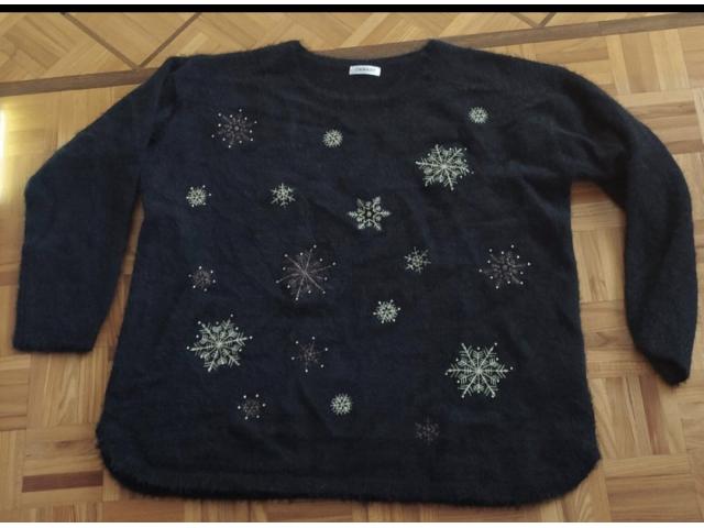 Pull Damart "flocons" Neuf