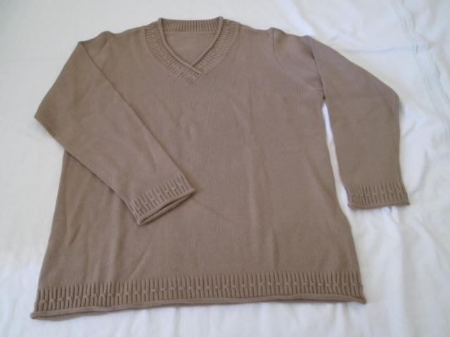 Pull taupe