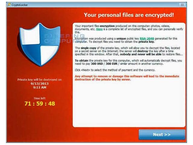 Que faire contre Ransomware, Malware, Spyware
