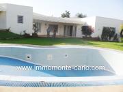 Annonce Rabat location d’une villa avec chauffage et piscine à Souissi