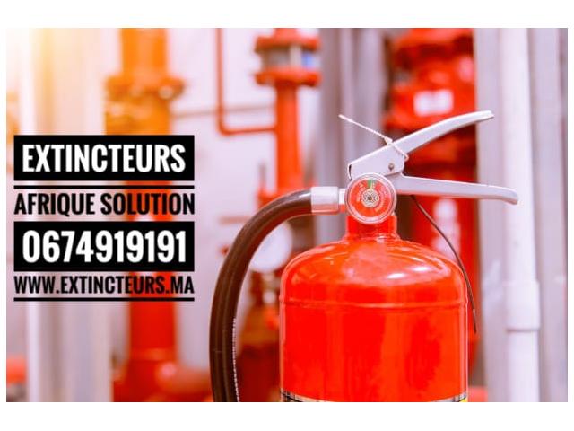 Rabat protection incendie extincteurs