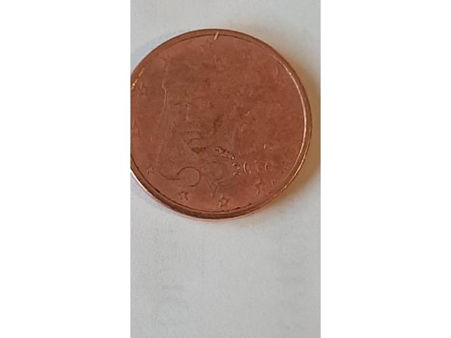 Rare pièce de 1 centimes Marianne 2016 fauté