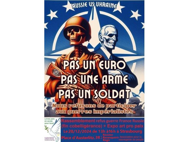 Rassemblement pour la paix versus euro-fascisme & OTAN