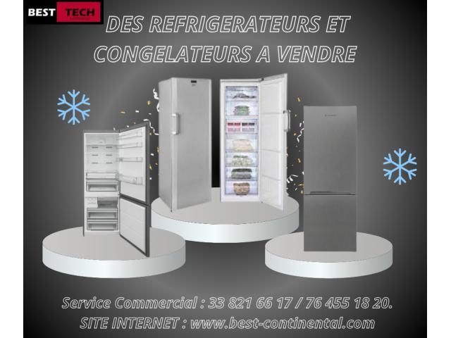 REFRIGERATEURS & CONGELATEURS AU SENEGAL