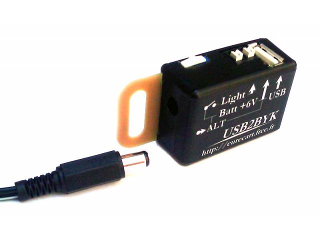 Régulateur – chargeur USB pour dynamo de vélo