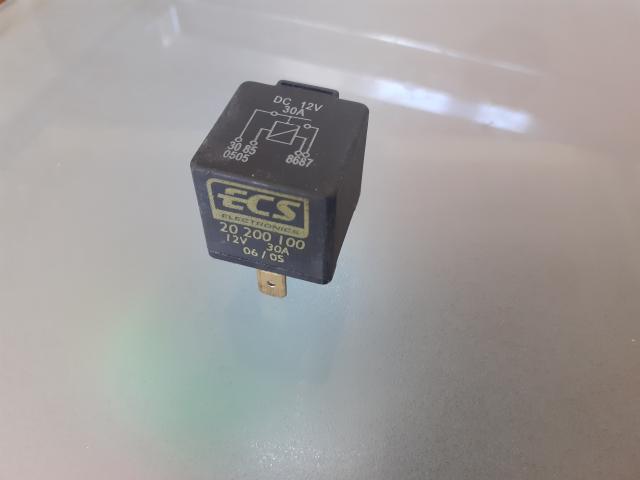 relais ECS ELECTRONICS 20200100 , 12v 30a