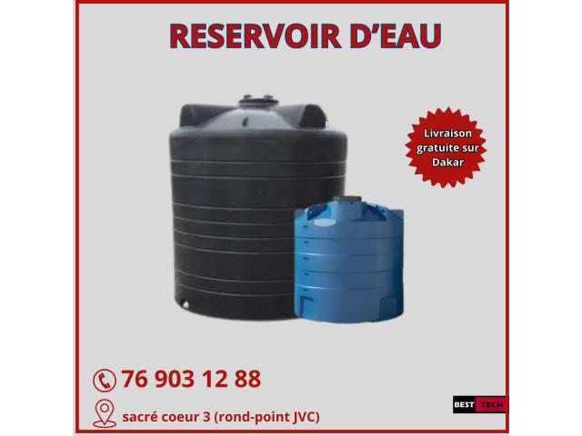 RESERVOIRS D’EAU 250L à 10800L A VENDRE A BON PRIX AU SENEGAL.
