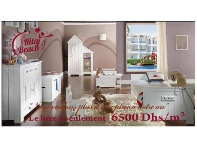 Résidence balnéaire de R+2 à Sidi rahal