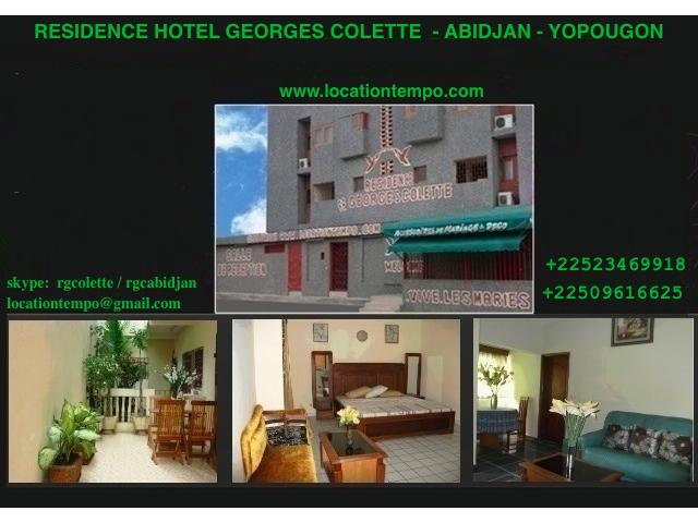 RESIDENCE HOTEL GEORGES COLETTE - ABIDJA