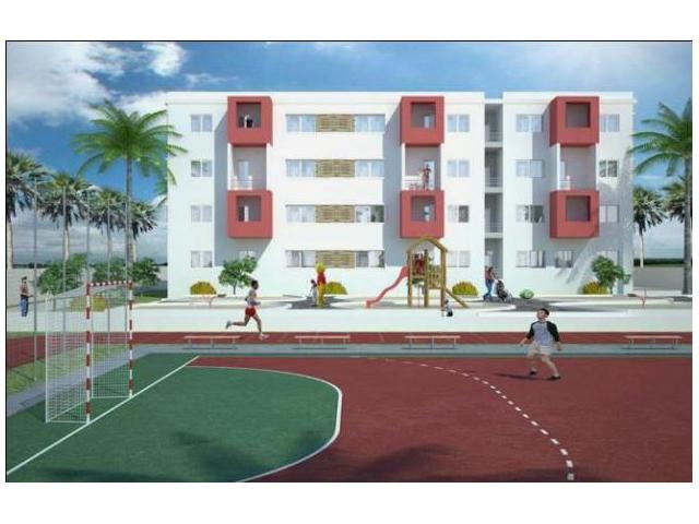 residence les roses avec piscine 6500 dh/m²