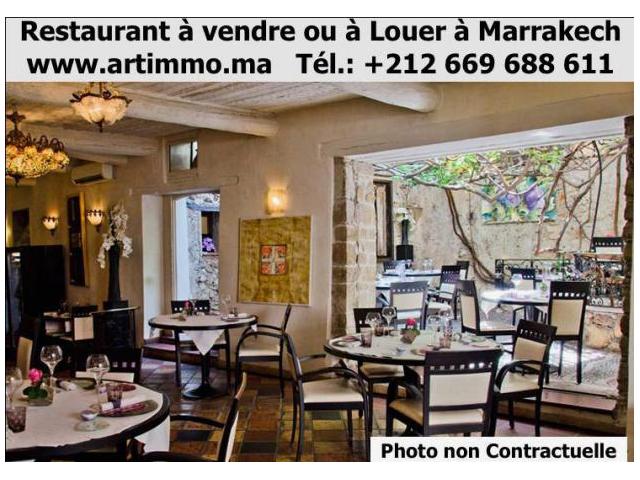 Photo Restaurant fonds de commerce a Gueliz image 1/1
