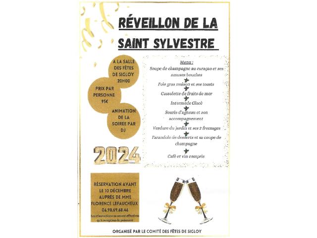 Photo Réveillon de la Saint-Sylvestre - Sigloy image 1/1