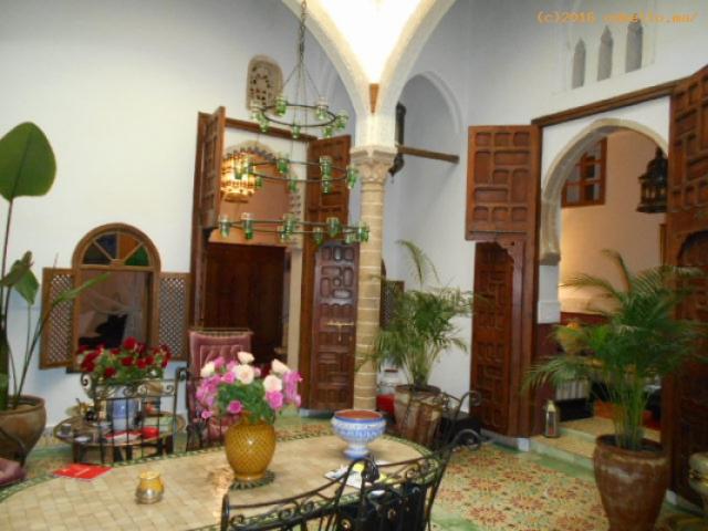 Riad en vente authentique situé à Salé la Médina