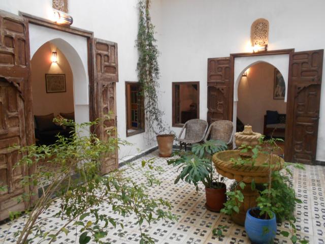 Riad meublé en location situé à Rabat la Médina